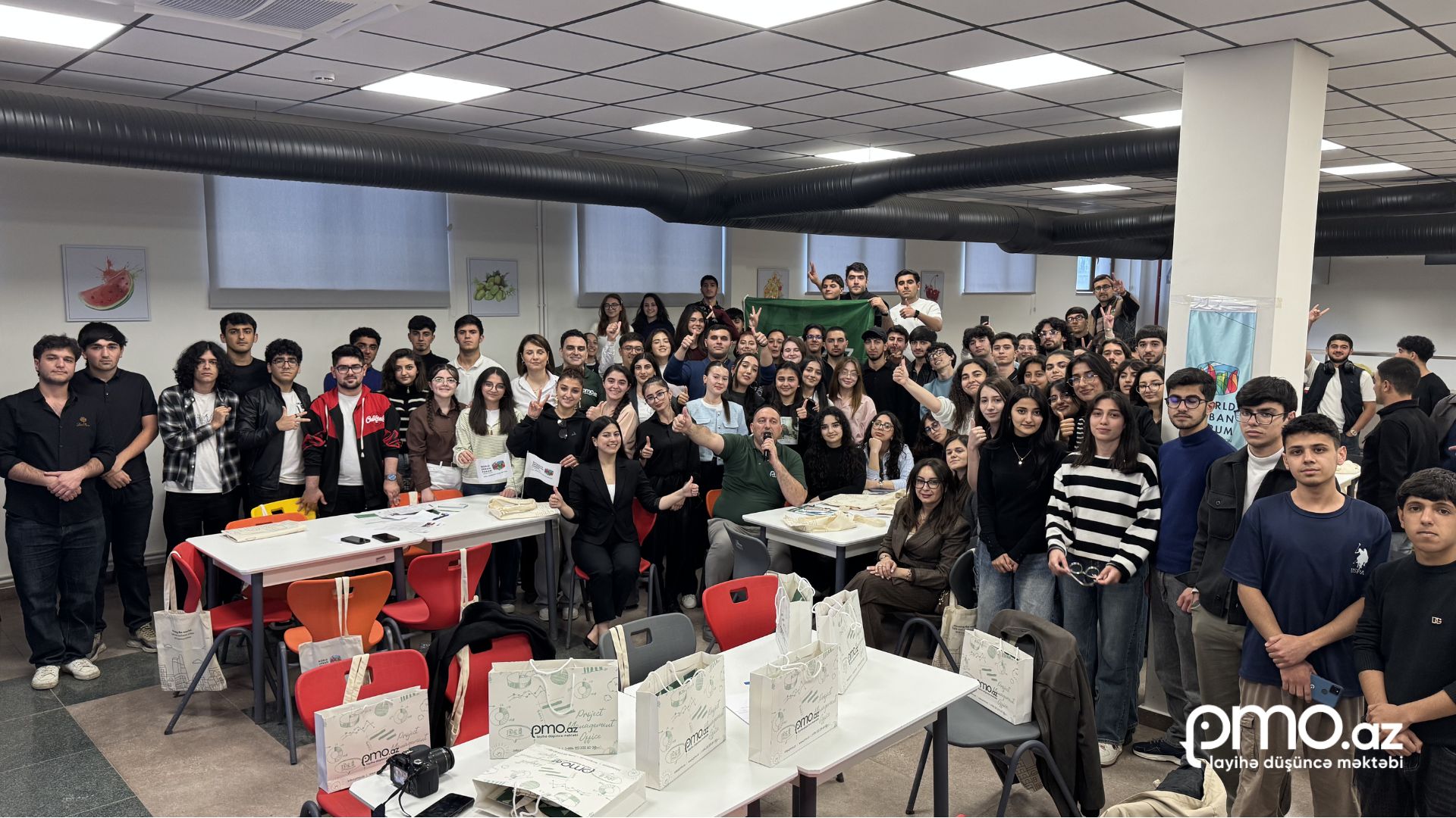 PMO.az və WUF13 əməkdaşlığı ilə Qarabağ Universitetində Dayanıqlı Layihə İdarəetməsi tədbiri keçirildi